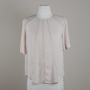 SALE Ann Taylor Cream Blouse Top